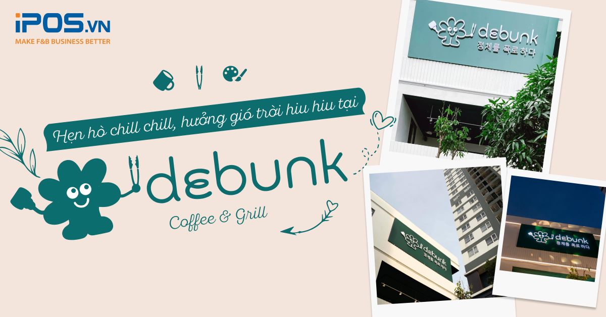 Hẹn hò chill chill, hưởng gió trời hiu hiu tại Debunk Coffee & Grill