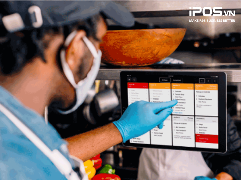 Hệ thống quản lý vận hành bếp KDS giúp bạn thu thập dữ liệu hiệu quả