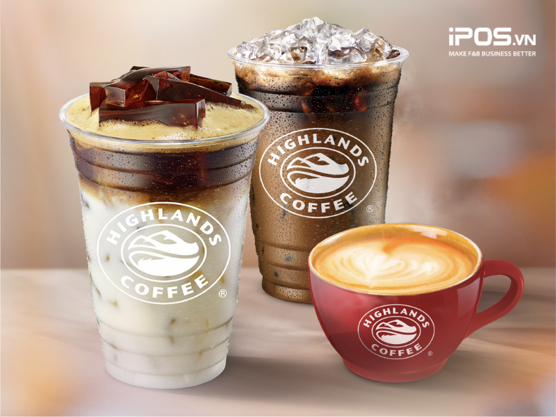 kiềng ba chân highlands coffee