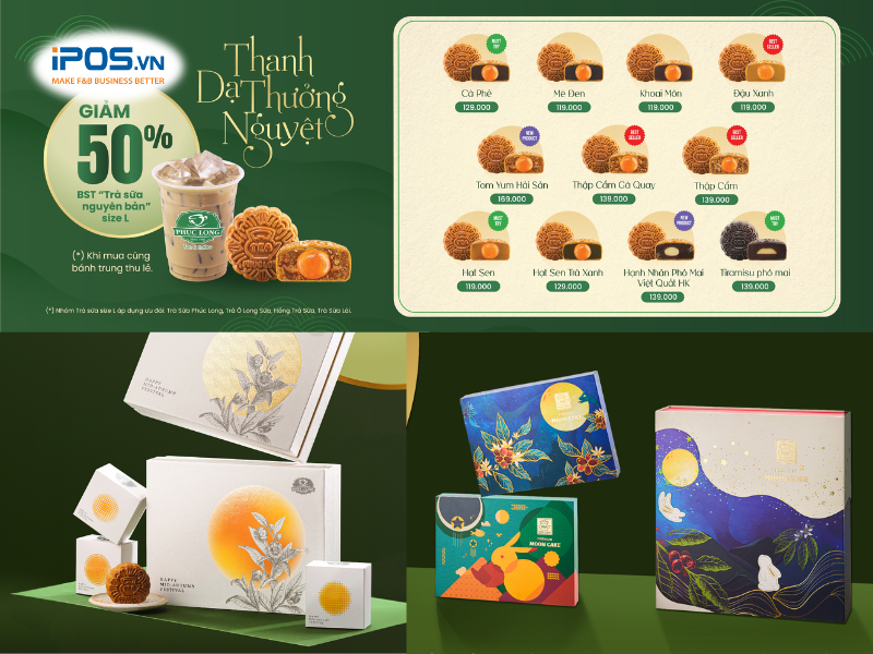 bộ sưu tập bánh trung thu