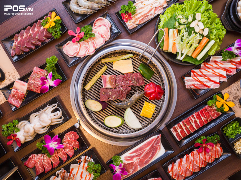 menu quán nướng không khói