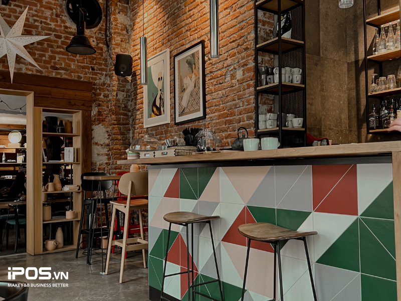 Ý tưởng thiết kế quầy pha chế cà phê 