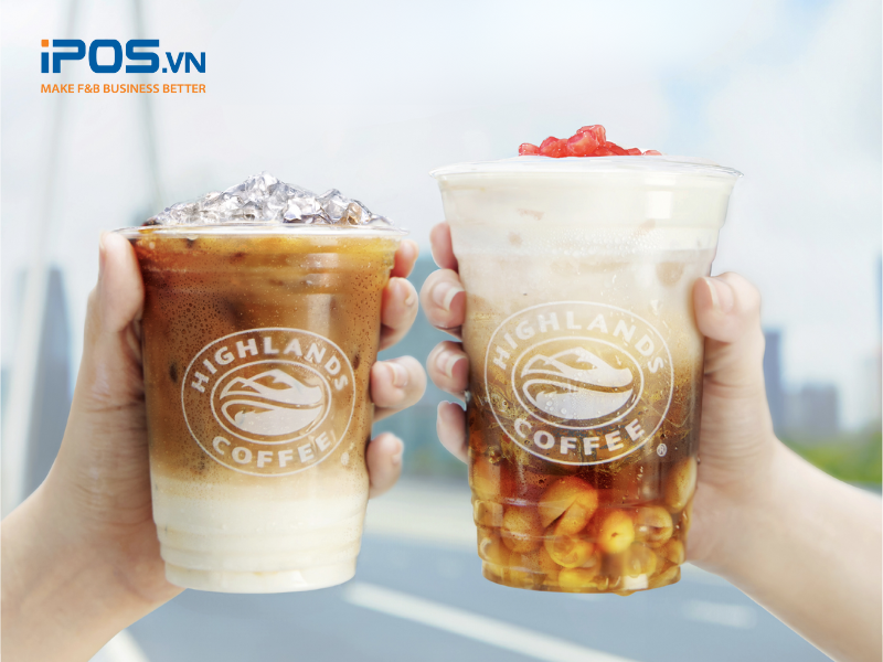 kiềng ba chân highlands coffee