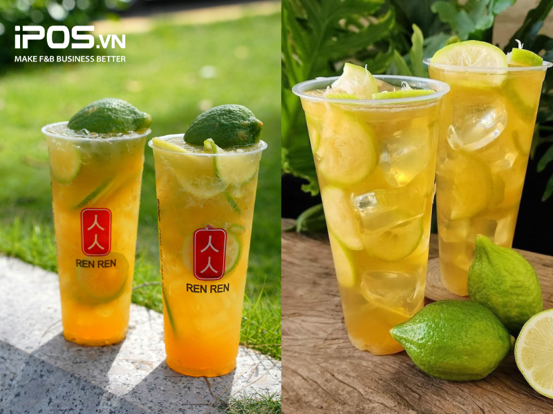 Các hàng quán đua nhau “bắt trend” kinh doanh trà chanh giã tay