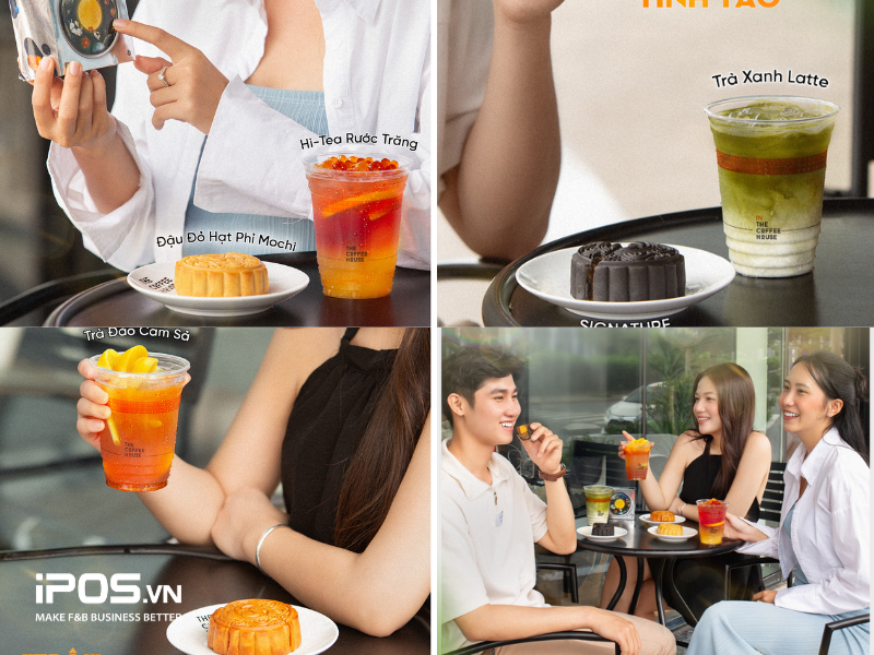 the coffee house trà bánh trạm trăng