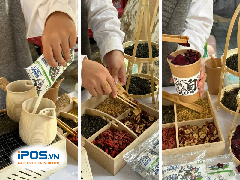 trà sữa nướng Vân Nam