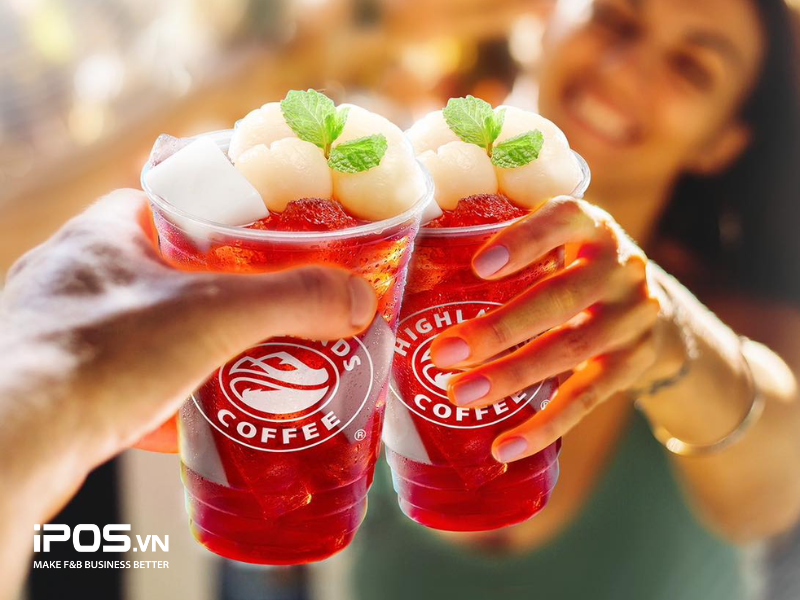 kiềng ba chân highlands coffee