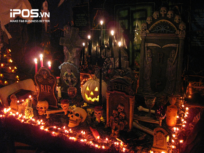 Tips trang trí Halloween