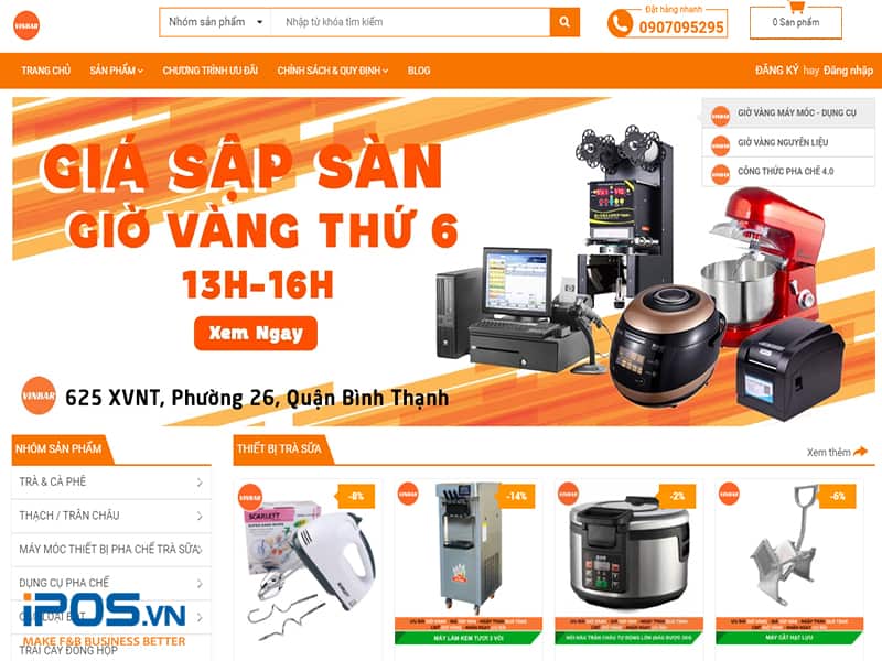 dụng cụ pha chế tại Vinbar