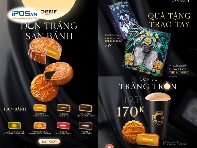 bộ sưu tập bánh trung thu