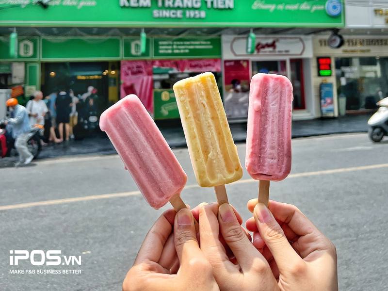 Kem Tràng Tiền đem đến “hương vị vượt thời gian” tại Mega Grand World Hà Nội