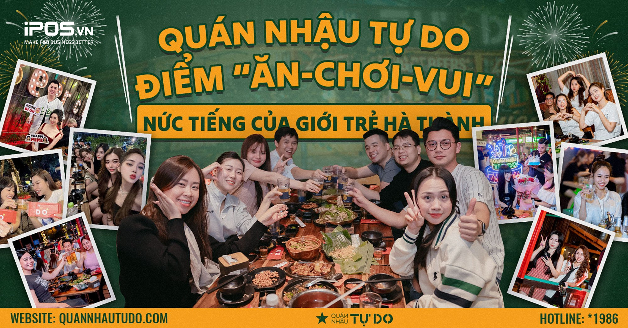 Quán Nhậu Tự Do – Địa điểm “ăn-chơi-vui” nức tiếng của giới trẻ Hà Thành