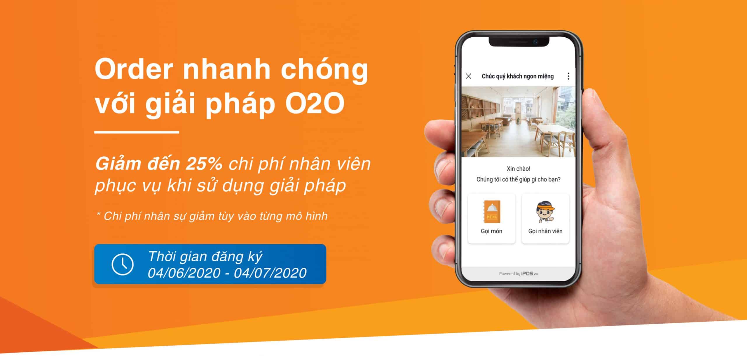 Tối ưu chi phí vận hành – Order nhanh chóng với giải pháp O2O