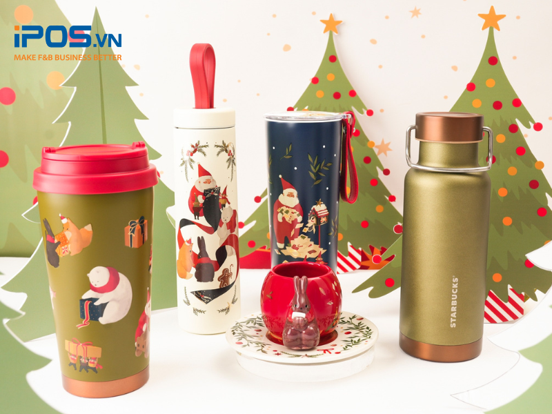 Chiến lược giá hớt váng của Starbucks được thể hiện qua các bộ sưu tập theo mùa