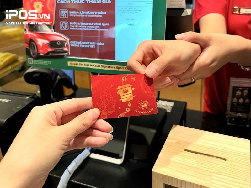 Có thể tặng voucher giảm giá cho khách hàng khi họ đã thanh toán với số tiền nhất định