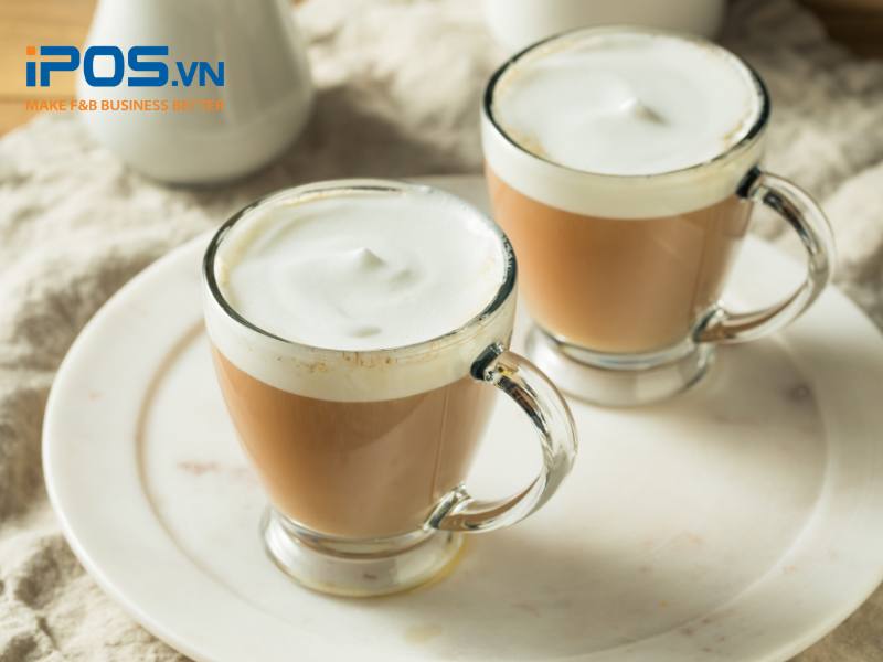 Đồ uống nóng cho menu mùa đông quán cafe: Trà Sương Mù (London Fog Tea)