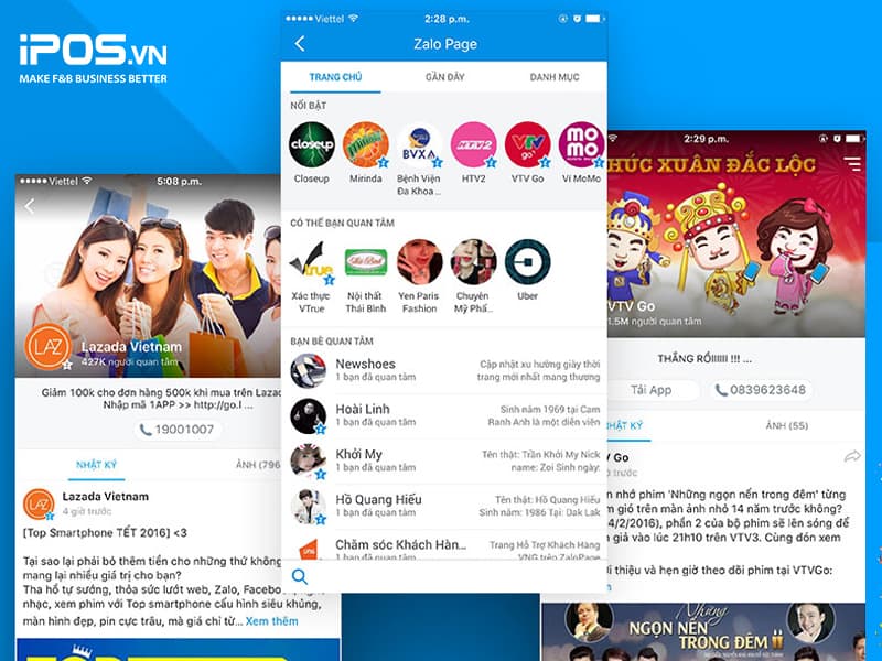 nền tảng kinh doanh trên Zalo