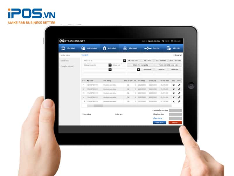 phần mềm quản lý kho