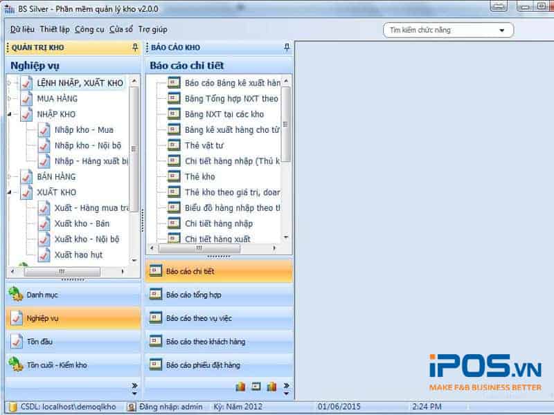 phần mềm quản lý kho