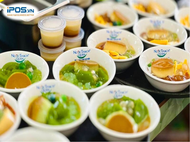 Với giá thành rẻ, menu phong phú, thương hiệu Ngọc Thạch quán nhanh chóng “lấy lòng” được mọi khách hàng.