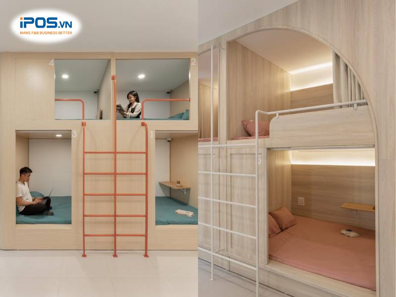 Gosiwon Coffee In Bed được decor tỉ mỉ, rất nhiều góc xinh