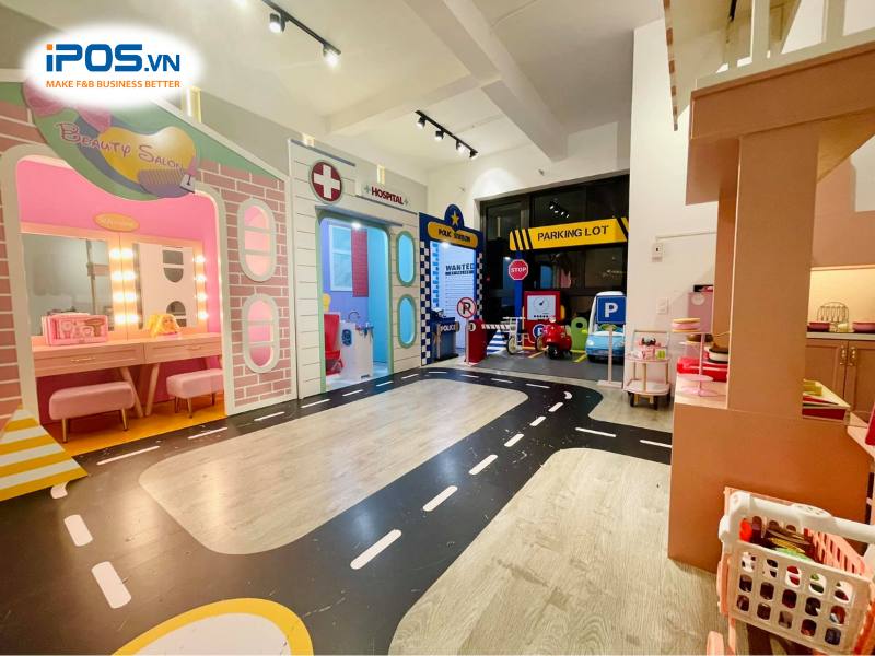 Quán cafe kết hợp khu vui chơi cho trẻ em ngay từ khi ra đời đã nhận được sự ủng hộ của đông đảo khách hàng