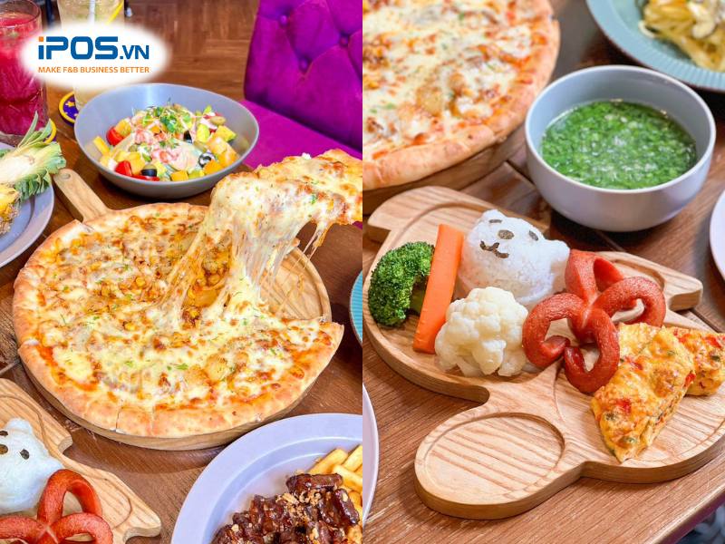 Thiết kế menu phù hợp cho cả người lớn và trẻ em