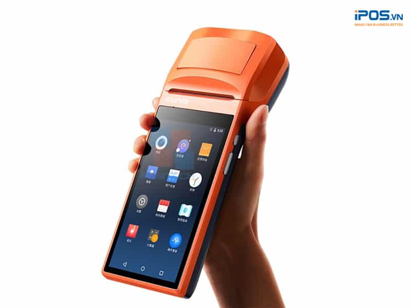 máy in hóa đơn cầm tay sunmi v1s