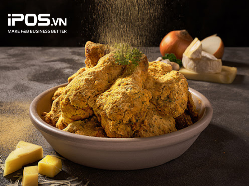 Món gà phô mai tuyết được ưa chuộng của Don Chicken