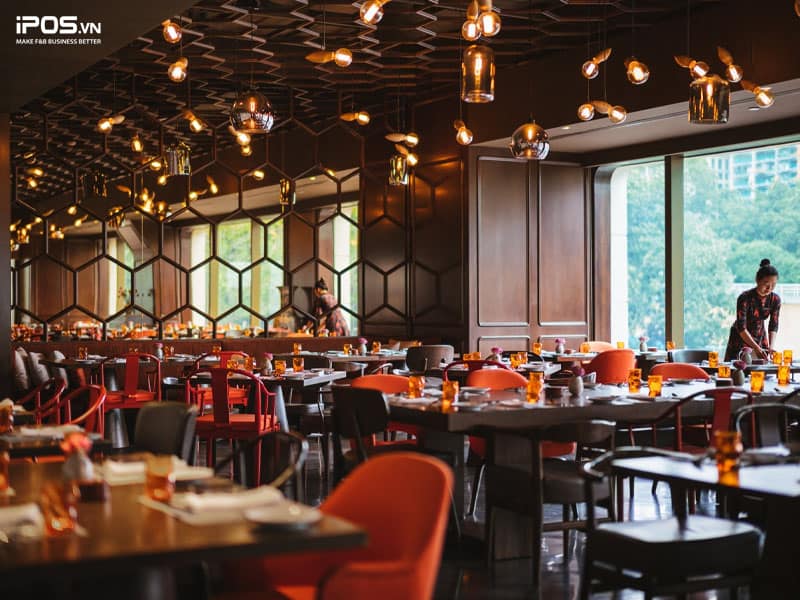 Thiết kế nhà hàng theo phong cách hiện đại 