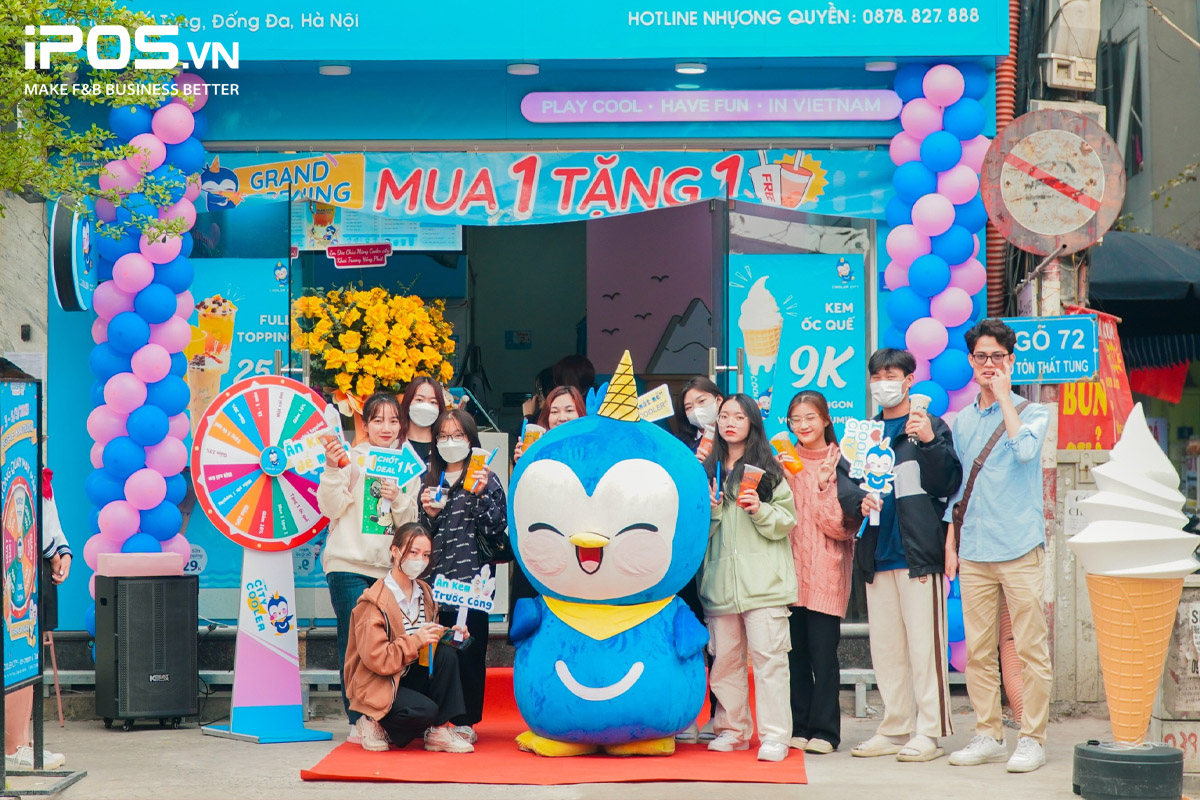 Trà sữa nhượng quyền giá rẻ Cooler City đang được xem là đối thủ xứng tầm với Mixue