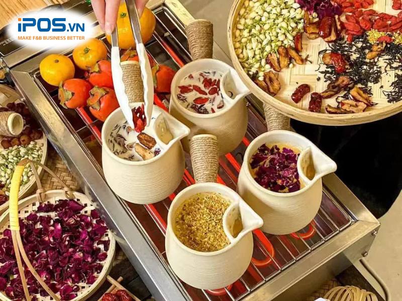 Trà Sữa Nướng Vân Nam hay còn được gọi là Trà Sữa Rang Đất Nung hoặc Trà Sữa Hũ Hoa