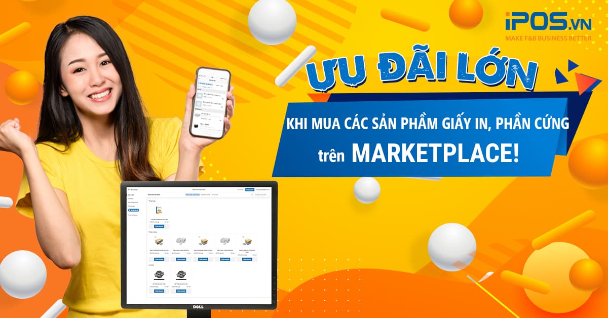 Ưu đãi lớn khi mua các sản phầm Giấy in, Phần cứng trên Marketplace