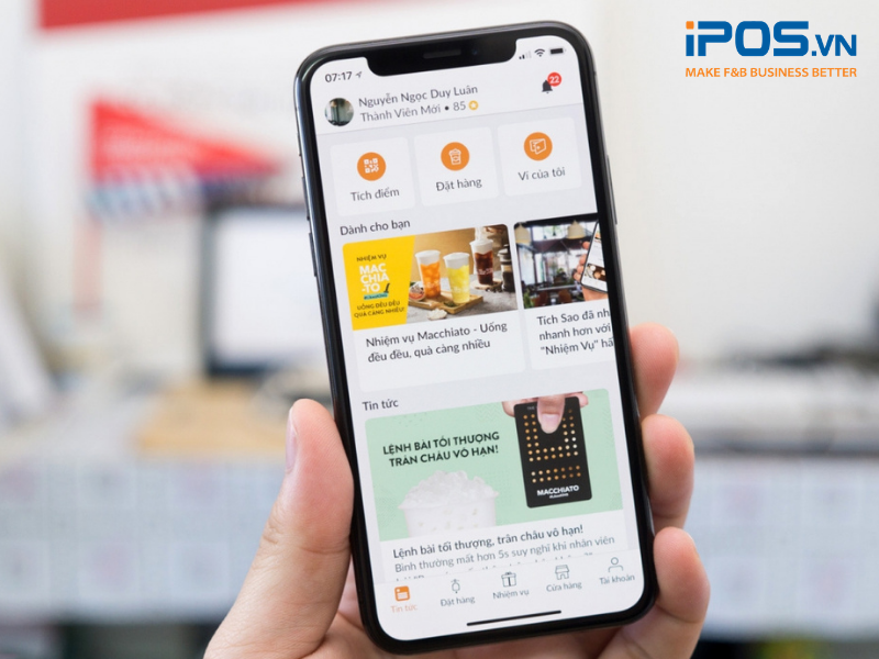 The Coffee House là một trong những thương hiệu F&B tiên phong trong việc tự xây kênh bán hàng online