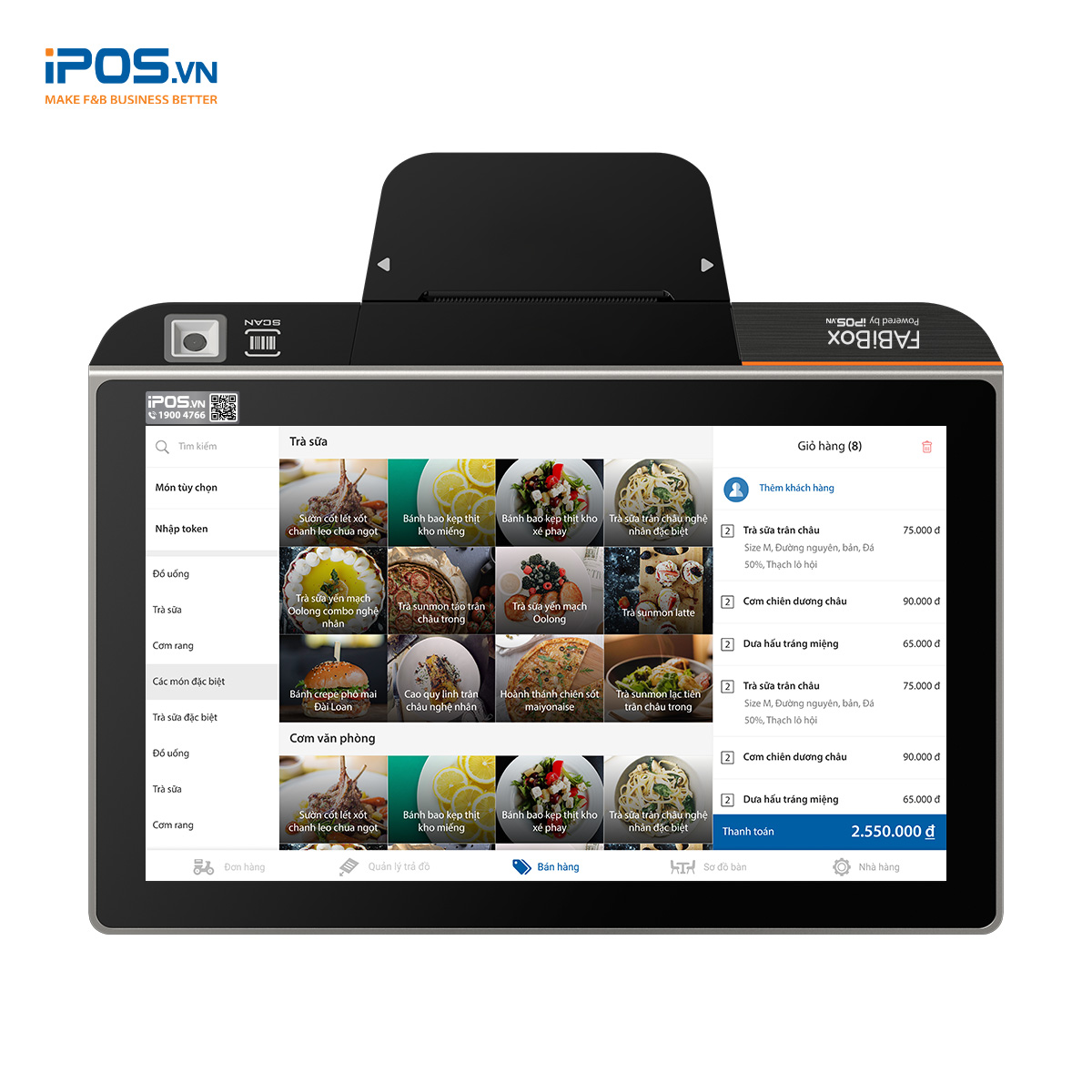 Máy tính tiền ALL-IN-ONE FABiBox1